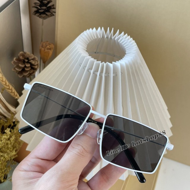 Balenciaga專櫃新款巴黎世家太陽鏡時尚男款開車墨鏡 BB0195S mmyj3671